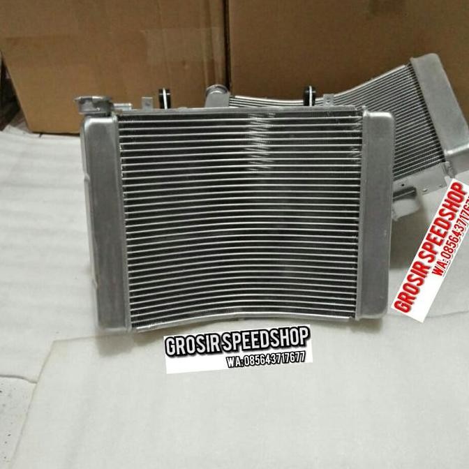 PAKET RADIATOR BIG GAMBOT MC28 MC 28 IMPORT + BRAKET BREKET NINJA R RR