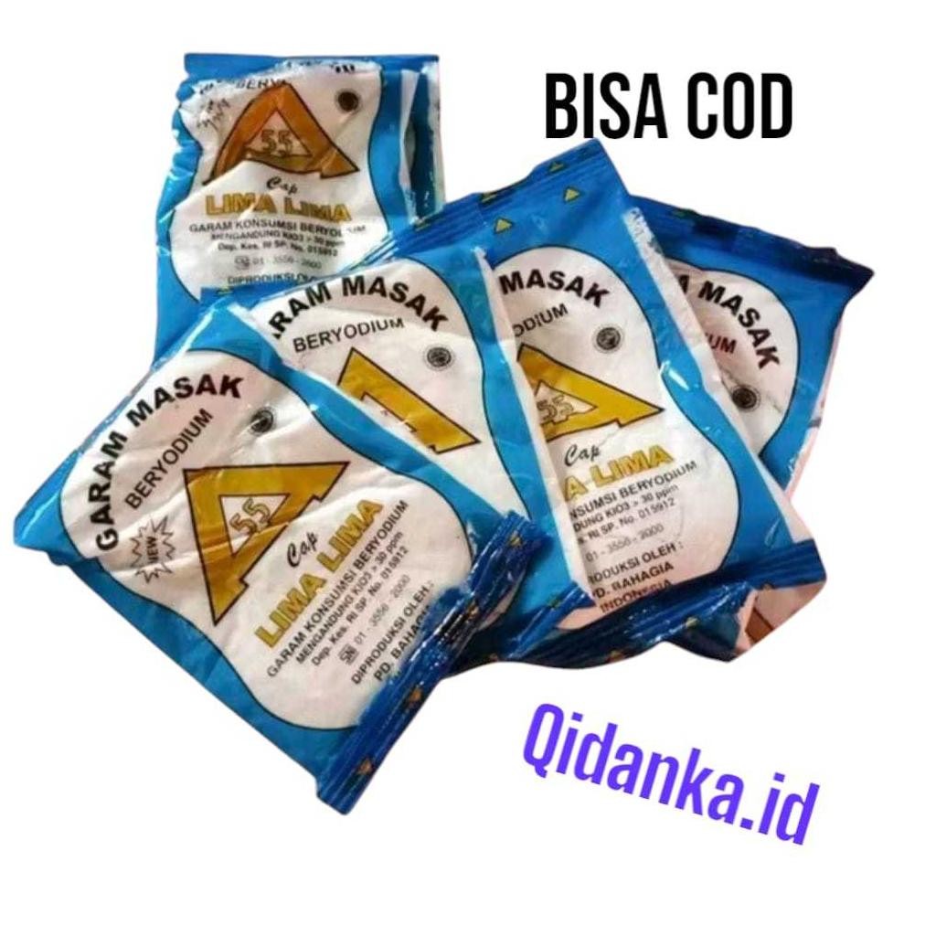 

(Terbaru) murah paket 10 pcs Garam Masak Halus Beryodium berat100 gram per pack (Terlaris)