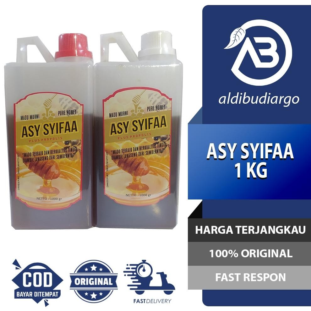 

(Terbaru) MADU MURNI PURE HONEY ASY SYIFAA 1 KG | MADU ASYIFA | MADU KALIMANTAN ASY SYIFAA (Terlaris)