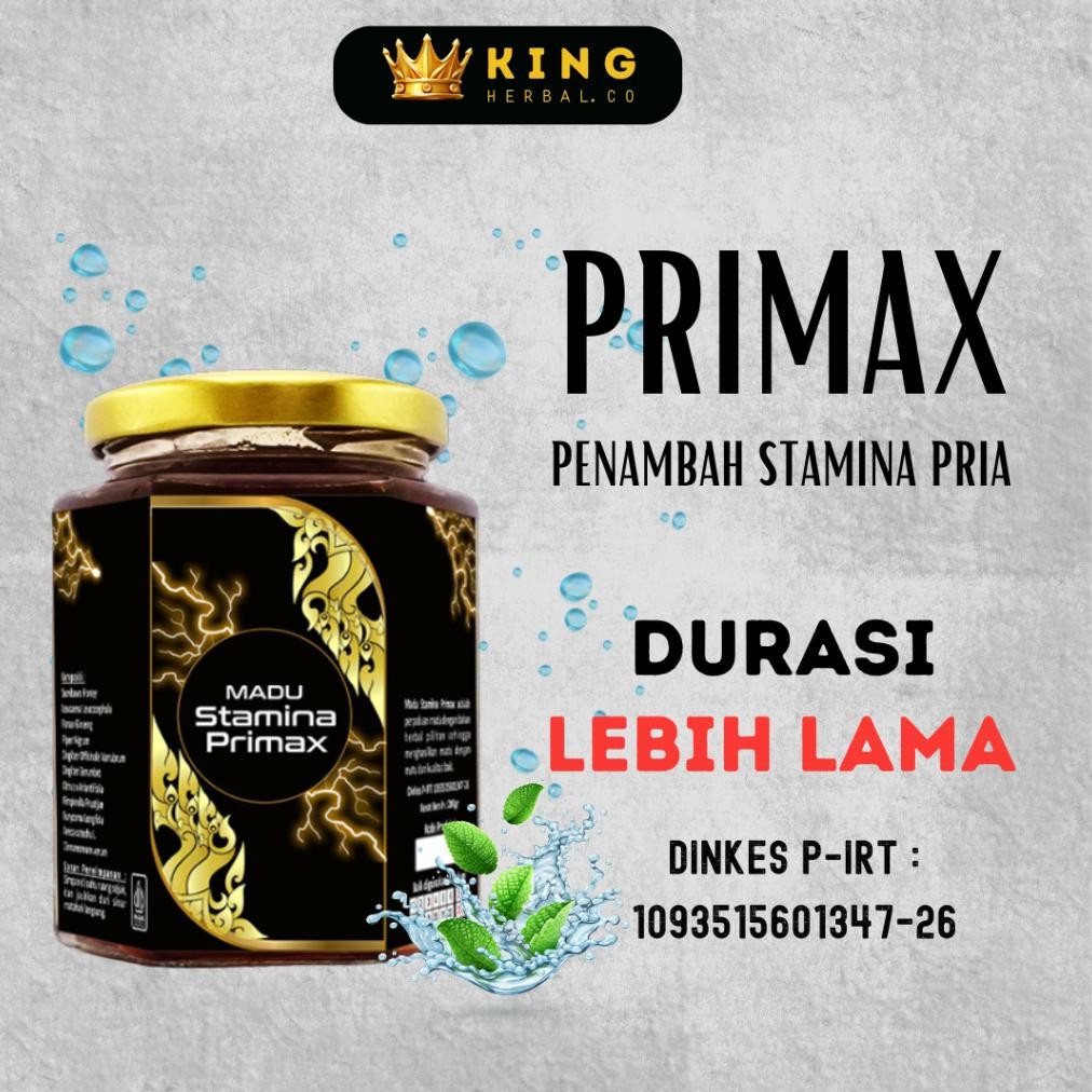

(Terbaru) Madu Primax Stamina kuat tahan lama pria isi 200 gram asli tanpa efek samping (Terlaris)
