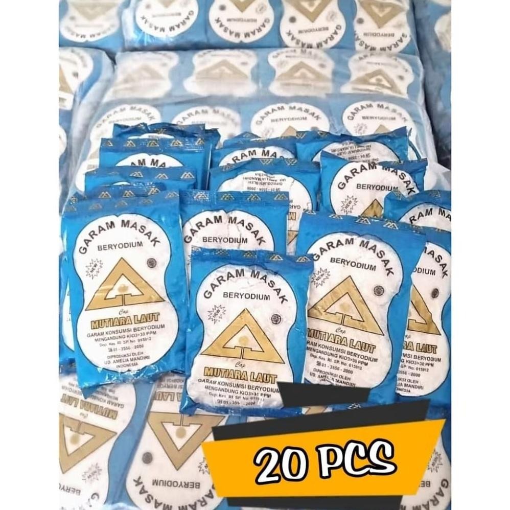 

(Terbaru) 20 Pcs garam masak dapur termurah Beryoudim kemasan 100gr (Terlaris)