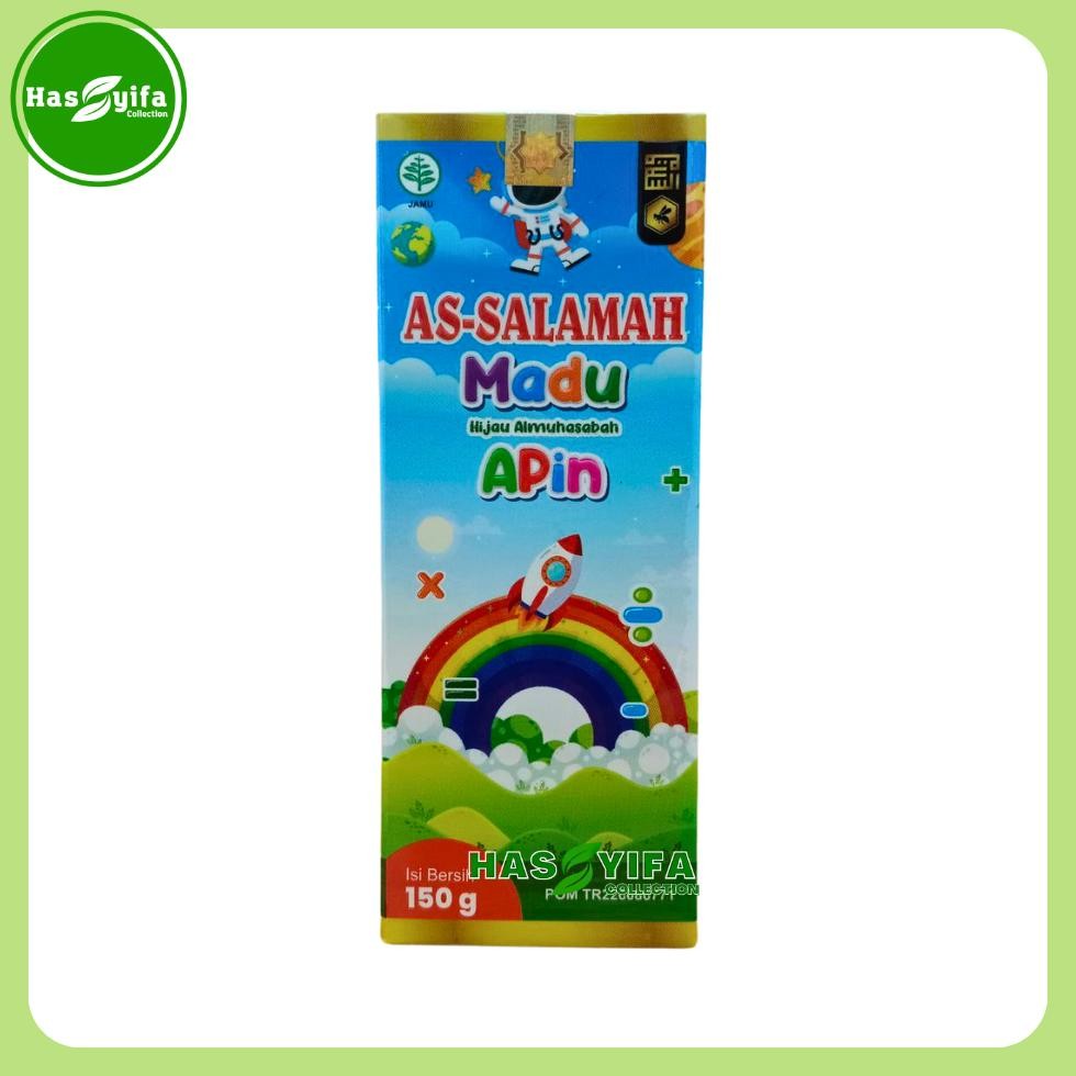 

(Terbaru) Madu Anak Pintar Plus Kemasan Terbaru | As Salamah Madu Apin 150gr (Terlaris)