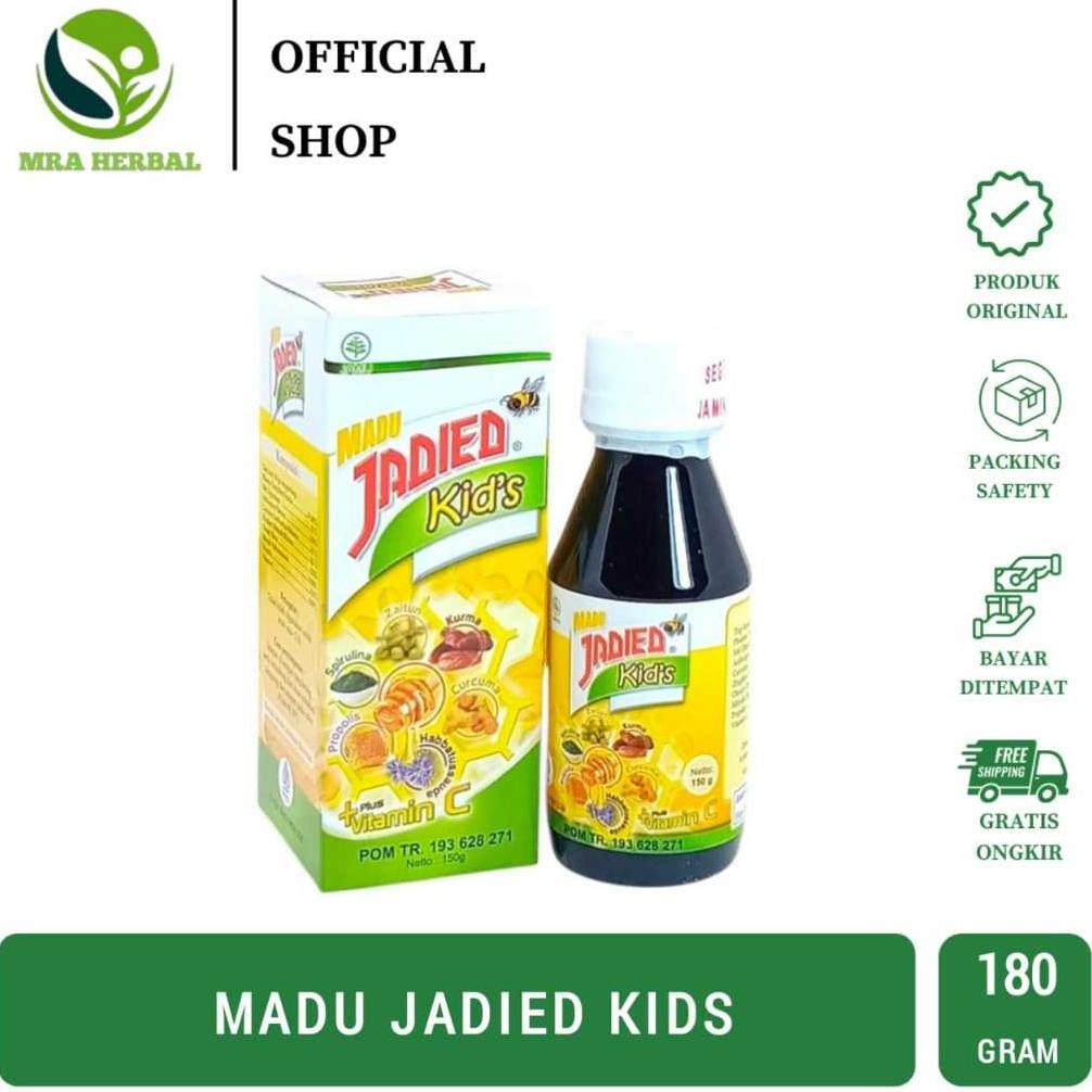 

(Terbaru) Madu Jadied Kids Platinum 180 Gr | Madu Anak Jadied Kids Original (Terlaris)