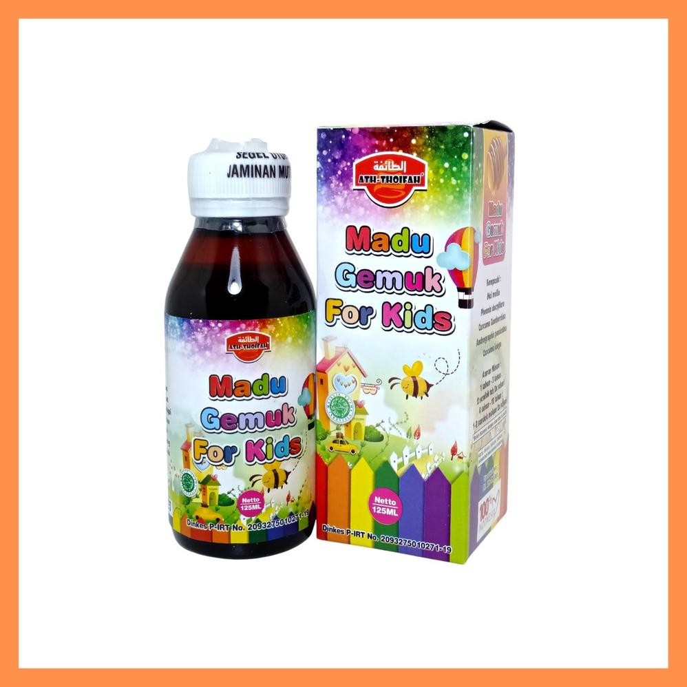 

(Terbaru) Madu Gemuk For Kid / Madu Gemuk Anak / Madu Nafsu Makan Anak Ath-thoifah125ml (Terlaris)