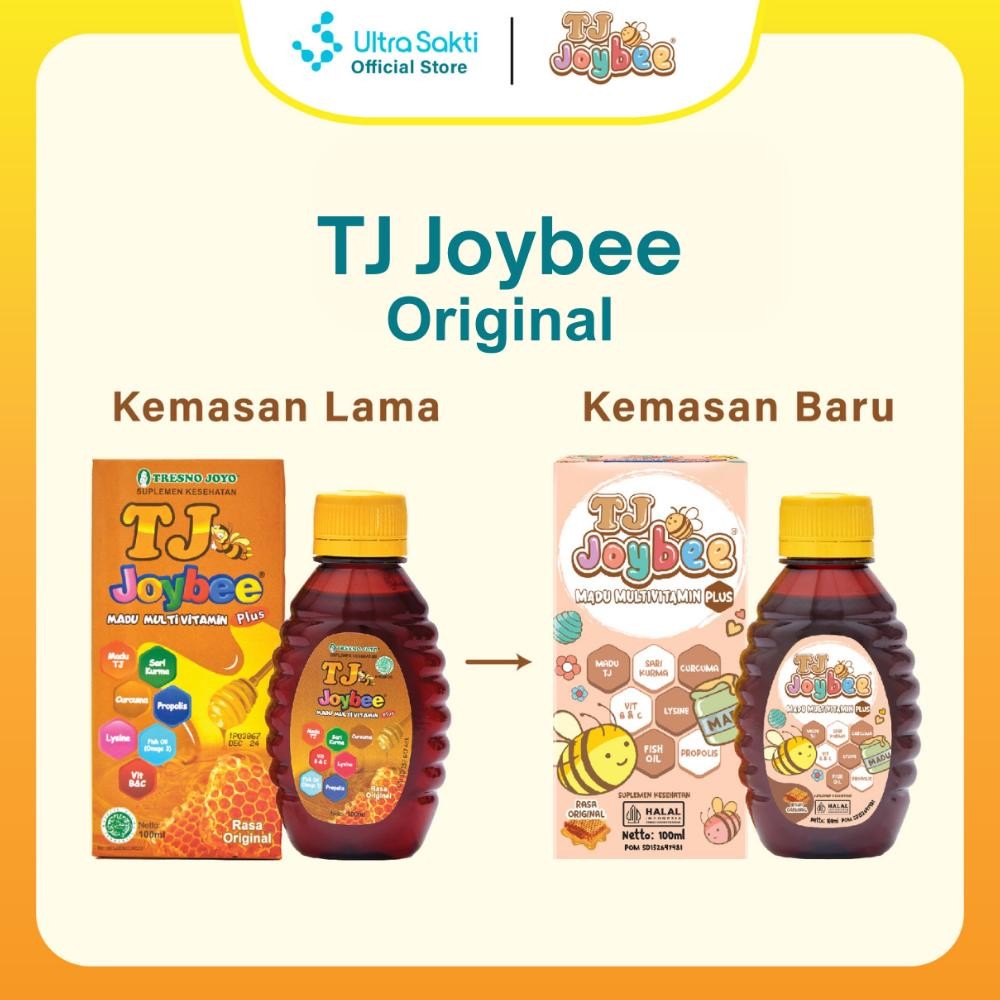 

(Terbaru) TJ Joybee Original 100ml - Madu Multivitamin untuk anak (Terlaris)