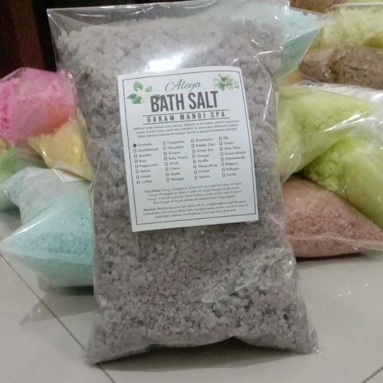 

(Terbaru) GARAM SPA (berat isi 1 kg) Garam mandi bath salt aroma terapi Garam Salon (Terlaris)