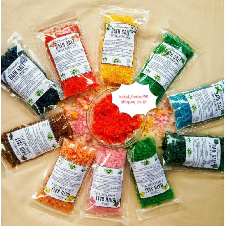 

(Terbaru) Garam Mandi / Garam Spa / Garam Rendam Kaki / Pedicure (With Aromaterapi) (Terlaris)