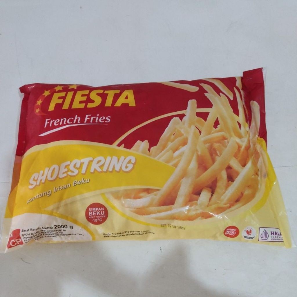 

Fiesta french fries Shoestring 2kg