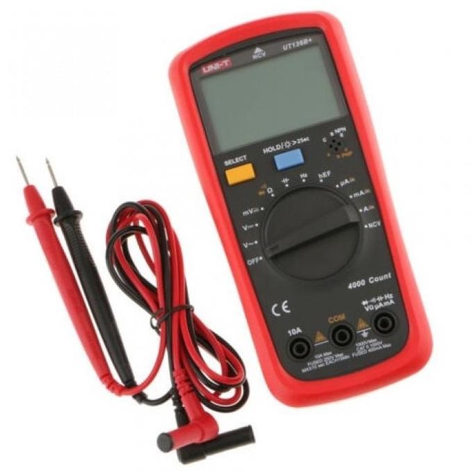 Uni-T Ut136B Plus - Auto Range Multimeter Multitester Lcd Display