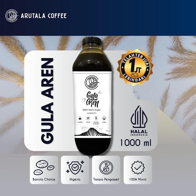 

Arutala Gula Aren Cair 1000 ML Legit Barista Choice