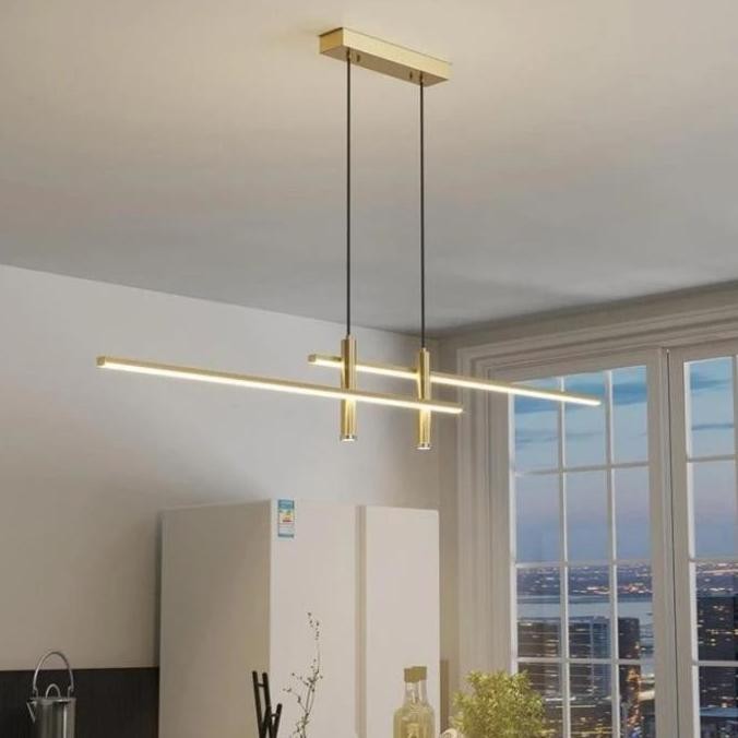 Lampu Gantung Hias Meja Makan Minimalis Panjang 90Cm