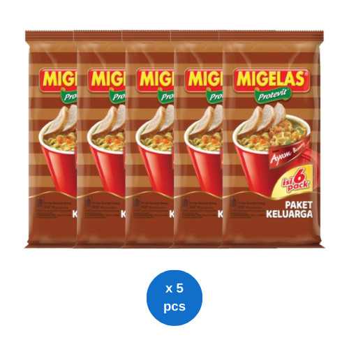 

Migelas Protevit Paket Keluarga Ayam Bawang 6s @ 30gr x 5 pcs