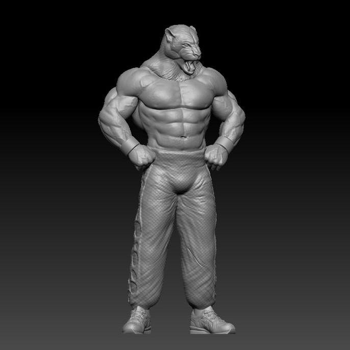 """] figure skala 1/64 king tekken