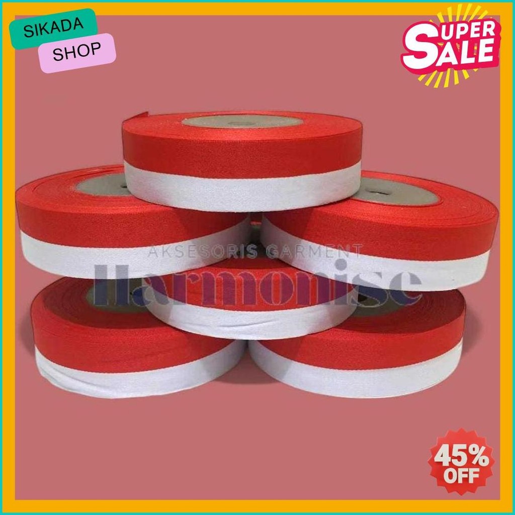 

Pita Merah Putih Eagle Brand Pita Kemerdekaan Pita Serba Serbi 17 Agustus Pita Bendera Merah Putih