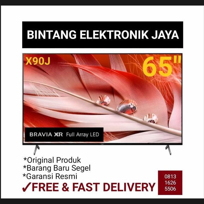 TERMURAH - Sony XR-65X90J 65" 4K HDR Google tv 65X90J