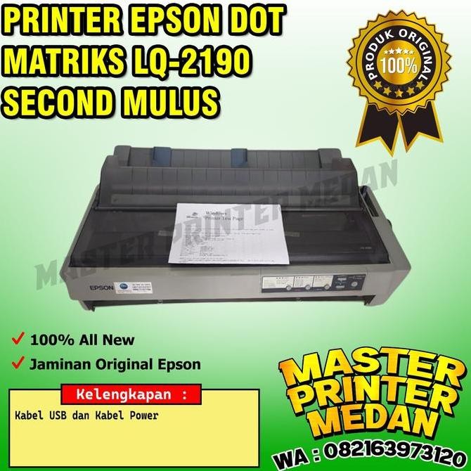 >>>>>] PRINTER EPSON LQ-2190 LQ 2190 LQ2190 DOT MATRIKS SECOND MULUS GARANSI
