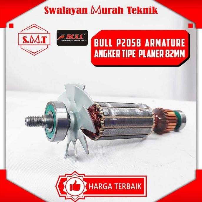 Produk Unggulan] BULL P20SB armatur rotor angkur angker mesin serut ketam kayu hitachi P 20SB