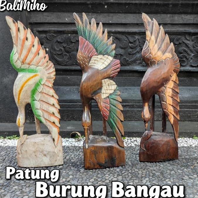 Open DS] Patung Burung Bangau 40 cm/Patung Bangau/Patung Burung/Flaminggo