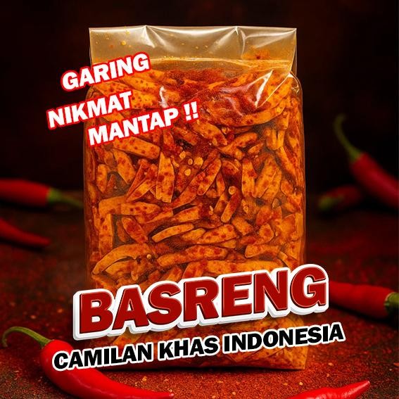 

COD BASRENG ORIGINAL XTRA PEDAS DAUN JERUK MURAH MIX 20RB Snack Sultan Jajanan Tanpa Bahan Pengawet