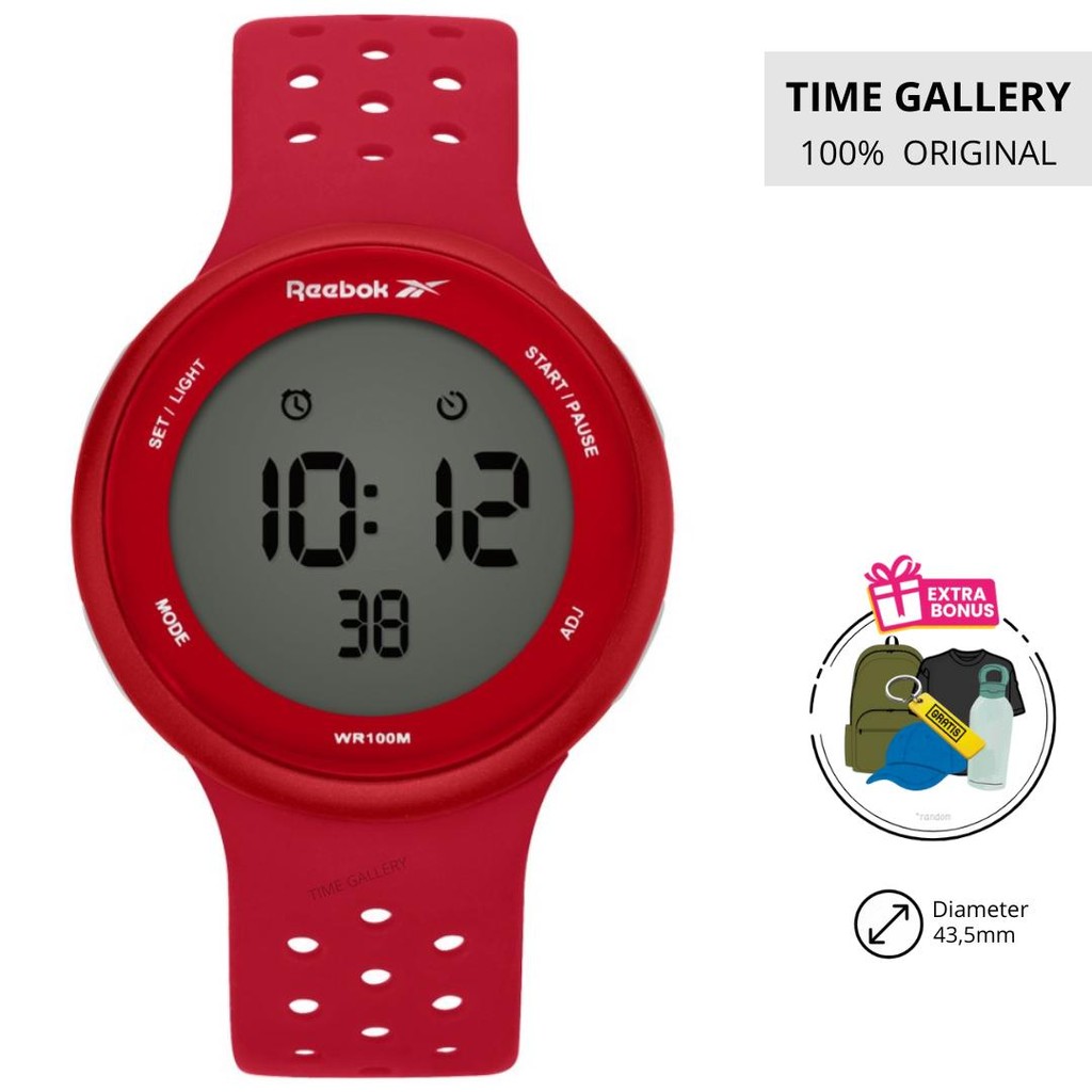 Jam Tangan 100% Original Reebok Ori rveleu9prirwr rv-ele-u9-prir-wr rv.ele.u9.prir.wr rv ele u9 prir