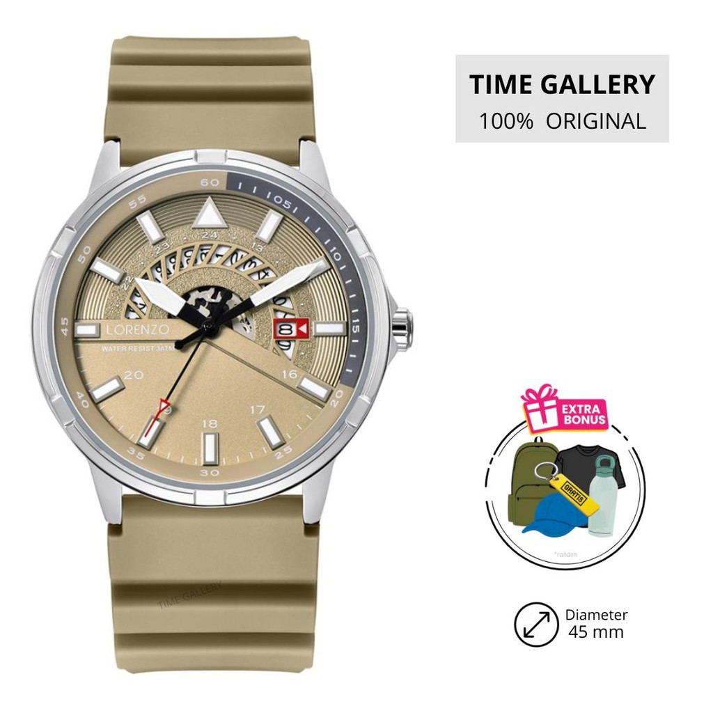 Jam tangan original lorenzo ori r-6106mt ss10 r6106mtss10 r 6106 mtss10 6106m r6106 mtss10 r6106m mt