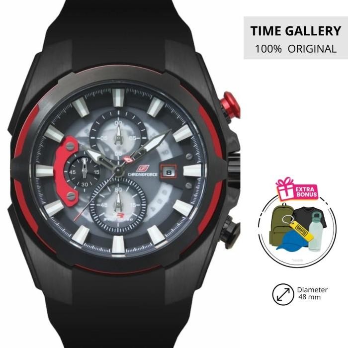 Jam Tangan 100% Original Chronoforce ori chrono force 5317gcripbblack 5317 5317g cf5317 cf5317g 5317