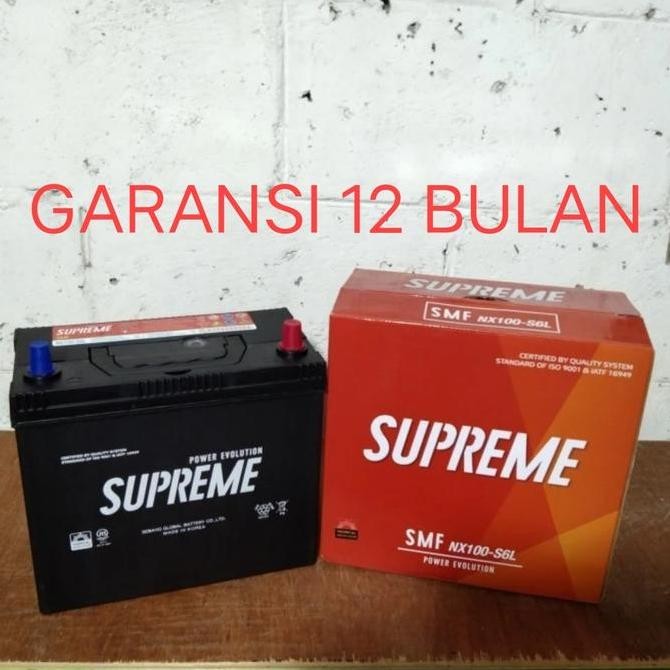 Aki mobil NS60L NS Tiger(46B24L) Garansi 36Bulan Livina March Yaris Original