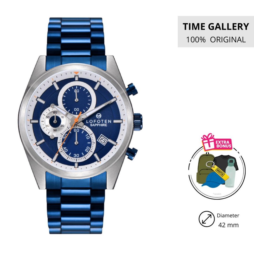 Jam tangan original lofoten ori f-6519mc sbl5 f6519mcsbl5 f 6519 mcsbl5 f6519 m mc sbl5