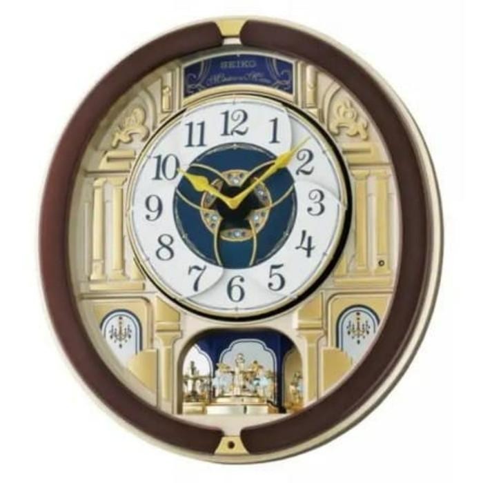 Jam Dinding 100% Original Seiko wall clock clocks qxm901b qxm901 qxm 901b 901 b ori