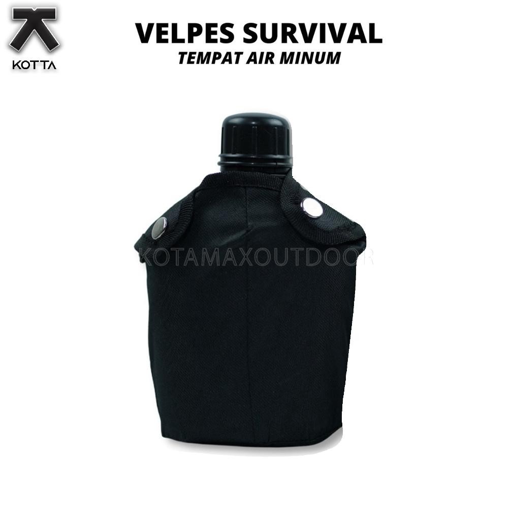 Hot Sale - BOTOL MINUM TNI - BOTOL MINUM VEPLES TNI  PEPLES- PELPES VELVES - BOTOL MINUM SURVIVAL TN