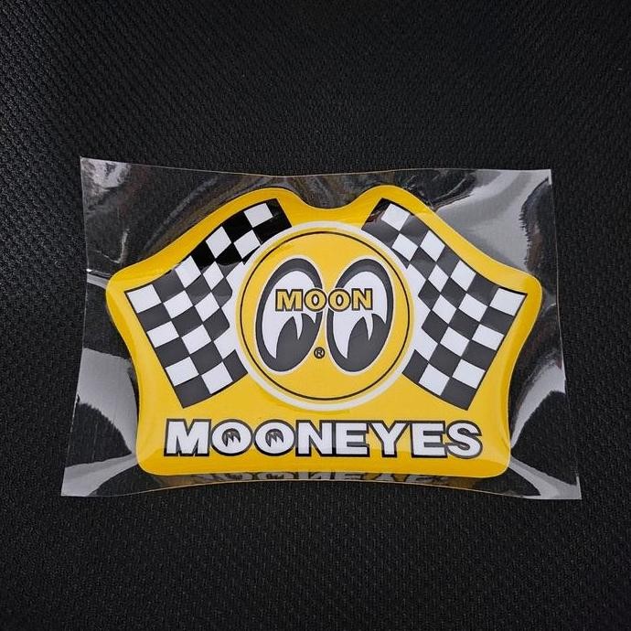 

~~~~~] Sticker stiker stick on moon mooneyes
