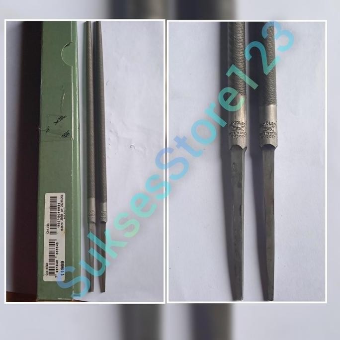 Nicholson Kikir Round File / Bulat 4" 6" 8" 10" 12" Asli Eropa