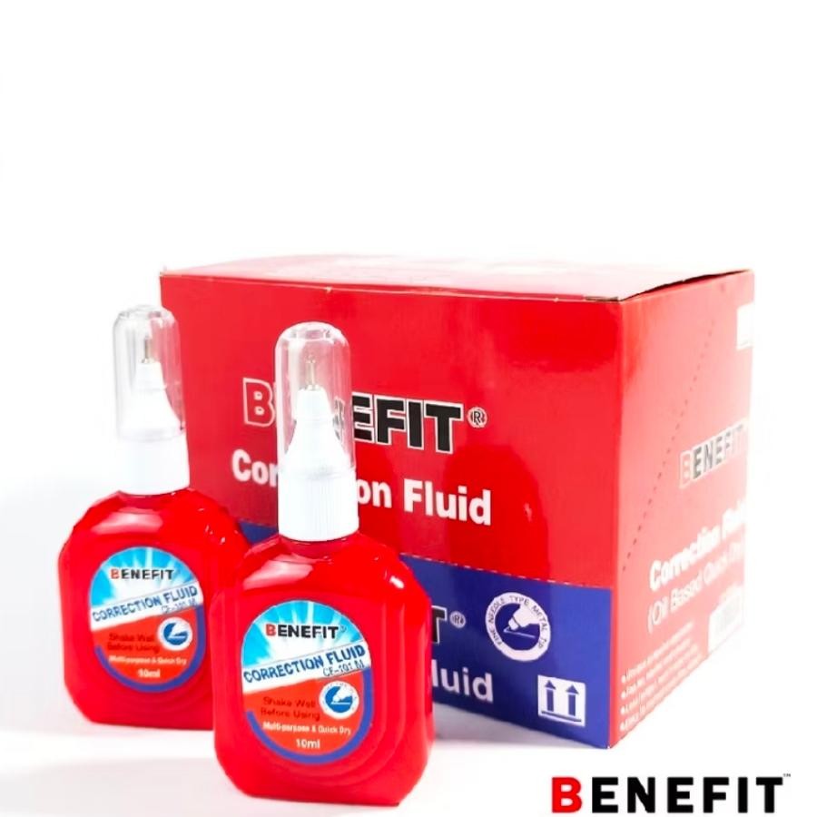 

1 Box 12 Pcs Correction Fluid Pen Cf101M Kepala Metal