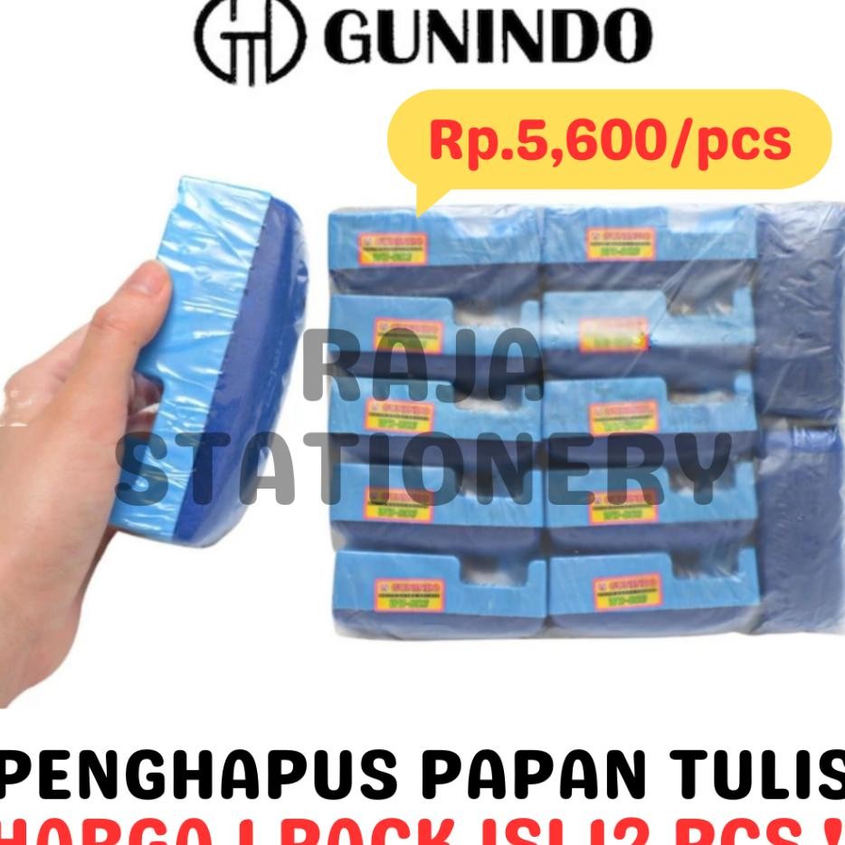 

Gunindo Whiteboard Eraser School Penghapus Papan Tulis Tempat Spidol Gunindo Kantor Sekolah Lusin Pa Wb803 12Pcs