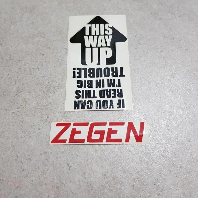 

((((()paling dicari] Sticker stiker this way up if you can read this im in big trouble