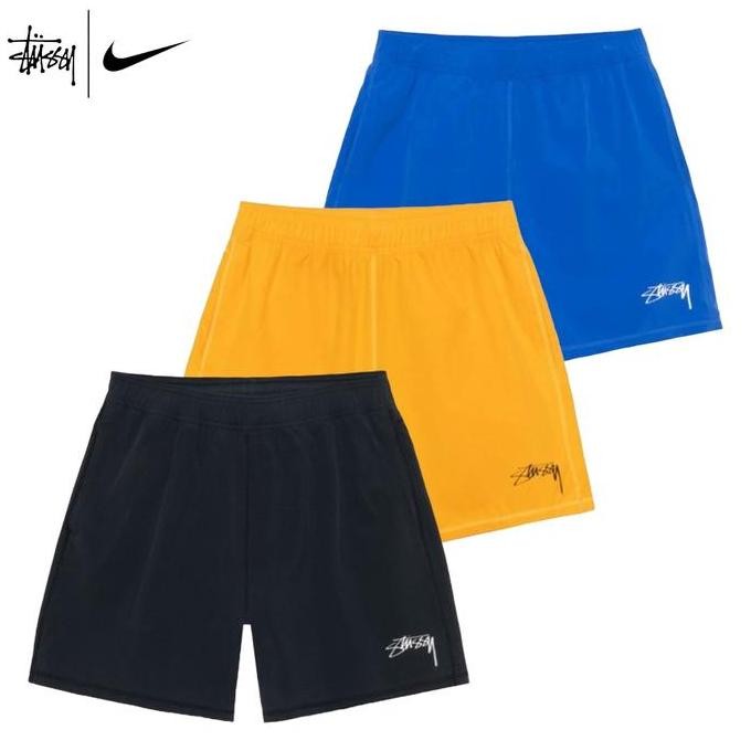Celana Stussy X Nike Original Authentic Nylon Short Collab