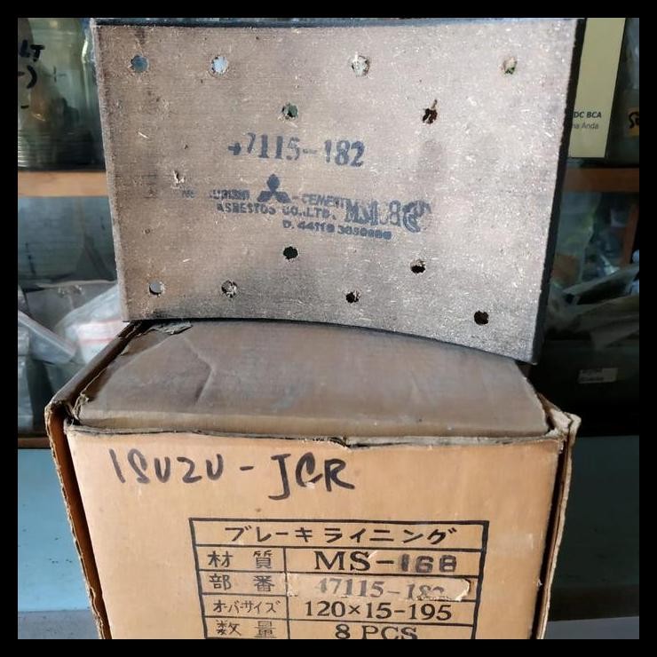 BEST DEAL KAMPAS REM DEPAN ISUZU JCR IBK 8PCS 