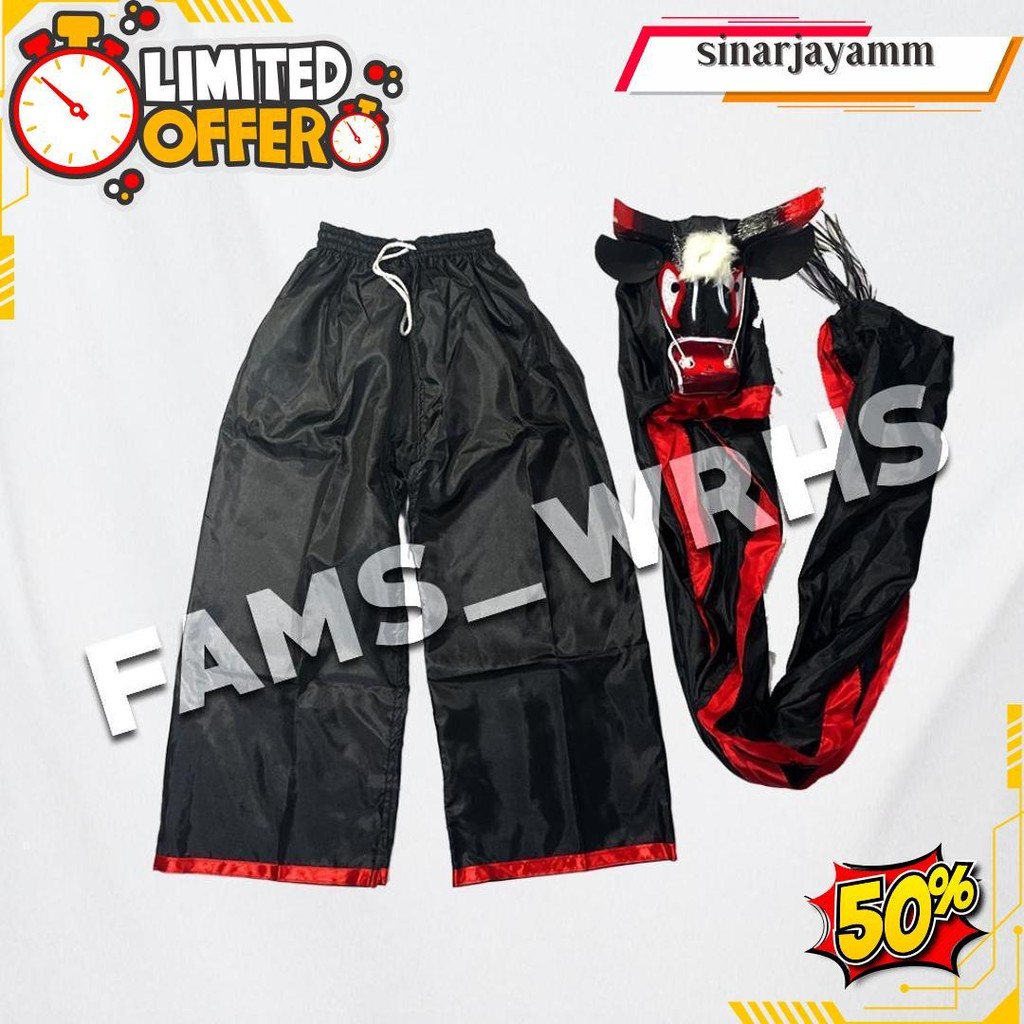 Set Angkong Dan Bantengan Mainan Anak Tradisional Terlaris