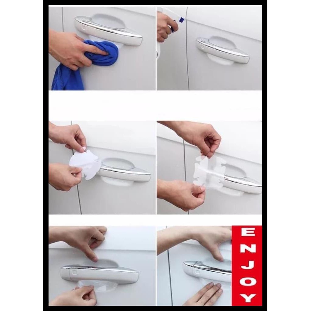 TERMURAH STICKER ANTI GORES PELINDUNG GAGANG PINTU MOBIL ALL NEW TERIOS 2018 