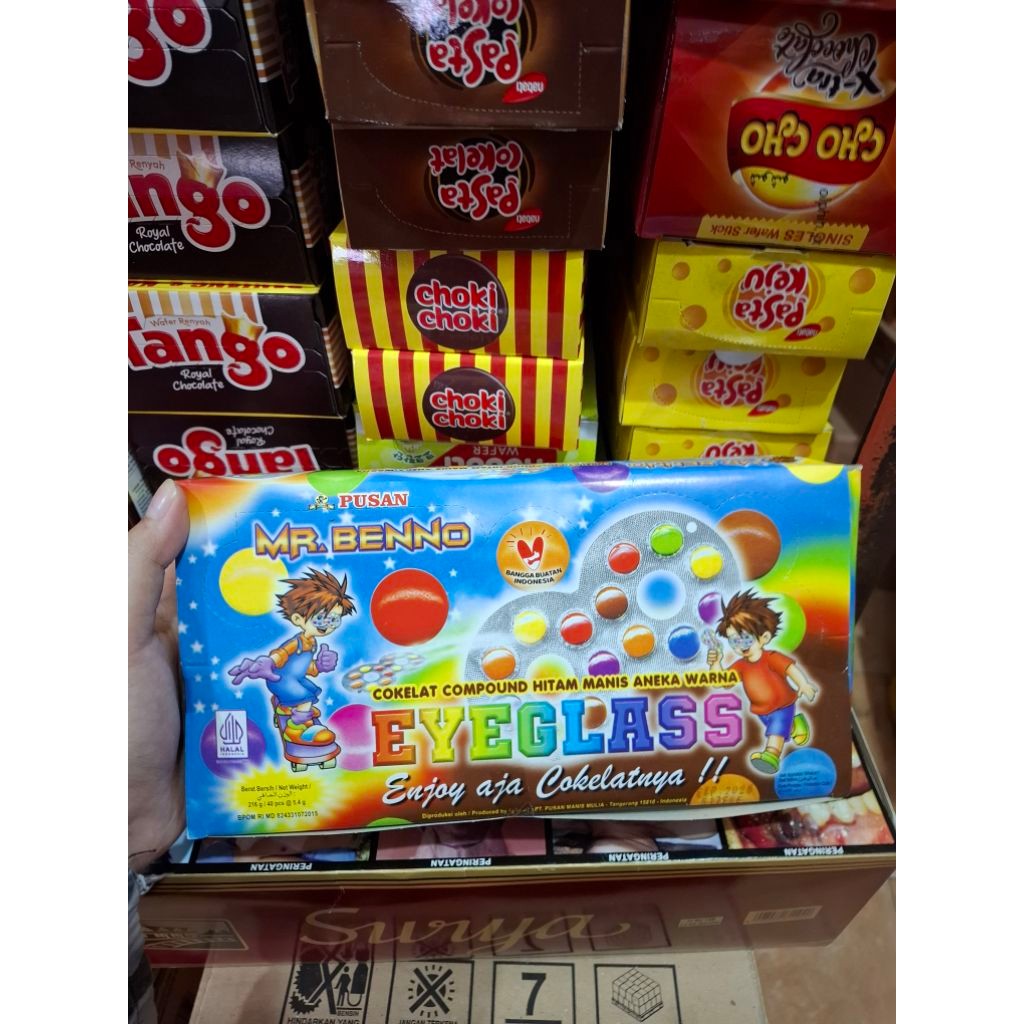 

permen kacamata mr beno