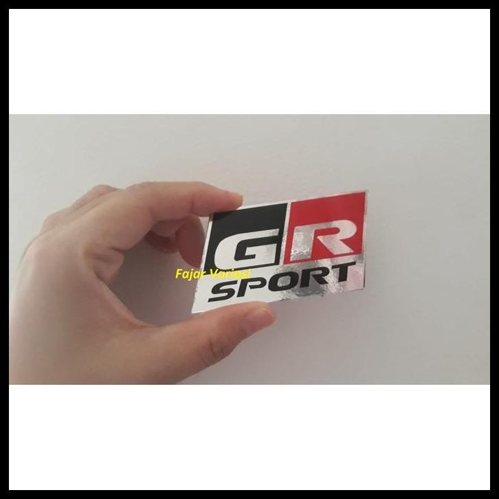 DISKON EMBLEM STIKER GR SPORT RUSH RAIZE AGYA FORTUNER 2021 