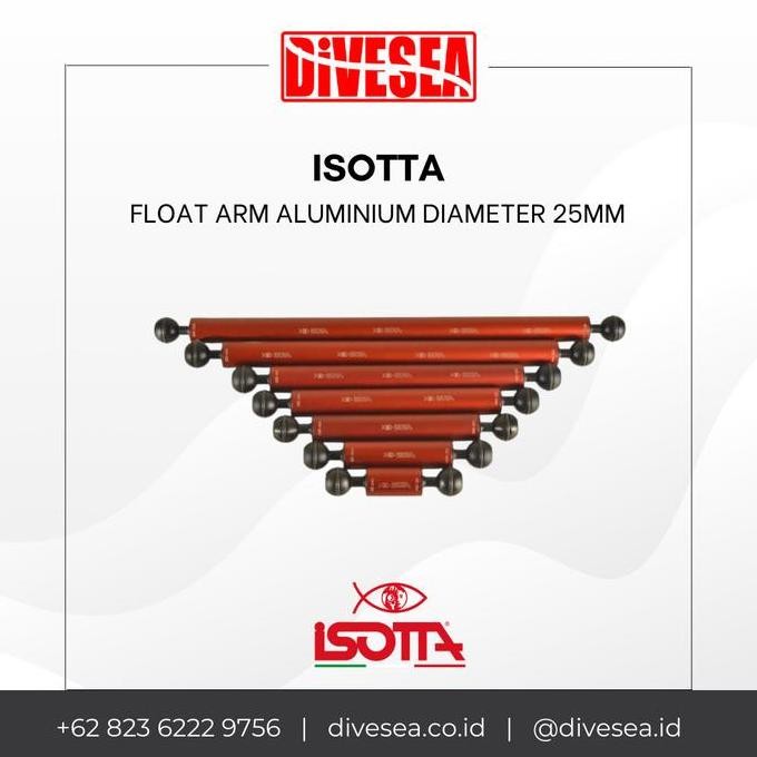 Isotta Float Arm Aluminium Diameter 25Mm