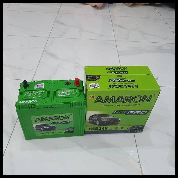 TERBARU AKI AMARON HI LIFE PRO 65B24R/65B24L/65B24LS 50AH AVANZA/LIVINA/YARIS