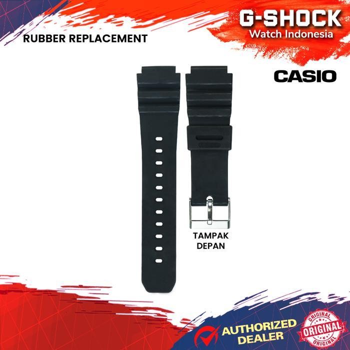 Bisa Cod Tali Karet Rubber Strap Original Casio Ae1400Wh Ae 1400W Mwa Mwd 100H Jg-8