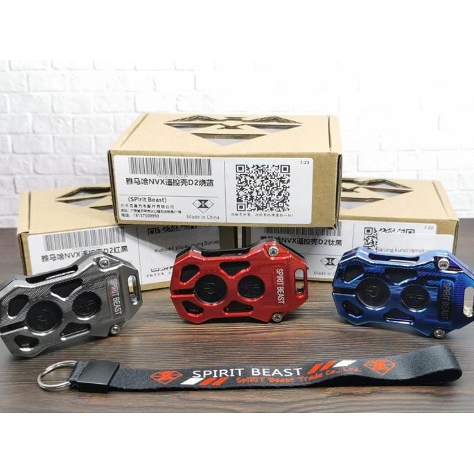 Ready  Spirit Beast Sarung Kunci Remot Yamaha NMAX AEROX