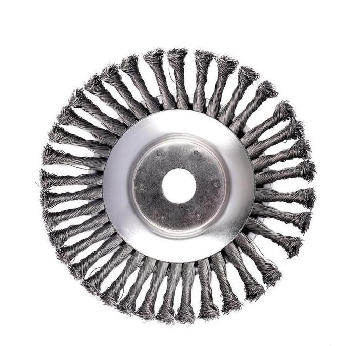 BEBAS ONGKIR - QBLADE Mata Sikat Potong Rumput Mata Potong Rumput Bulat Kawat 028 029 6in 8in