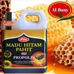

Paket 5Btl Super Madu Hitam Pahit Plus Propolis Albany 1Kg