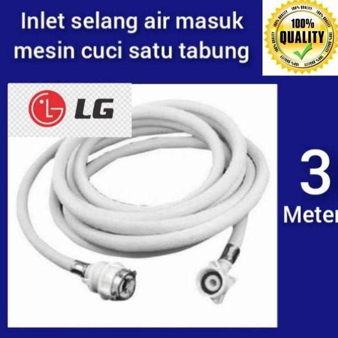 PROMO - inlet selang air masuk mesin cuci LG satu tabung meter