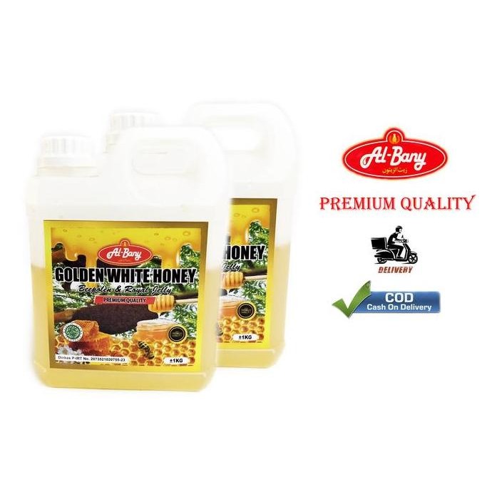 

Paket Golden White Honey 1 Kg Buy 1 Get 1 (System Imun & Multivitamin)