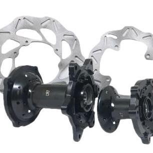 Tromol Set Depan Belakang Honda CRF 150 Hole 36 CR7 Hitam Motor Motorcycle Original